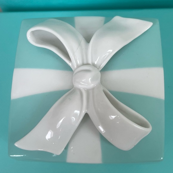 🔴Authentic TIFFANY & CO Large Blue Enamel Trinket Box🔴 - Picture 2 of 12